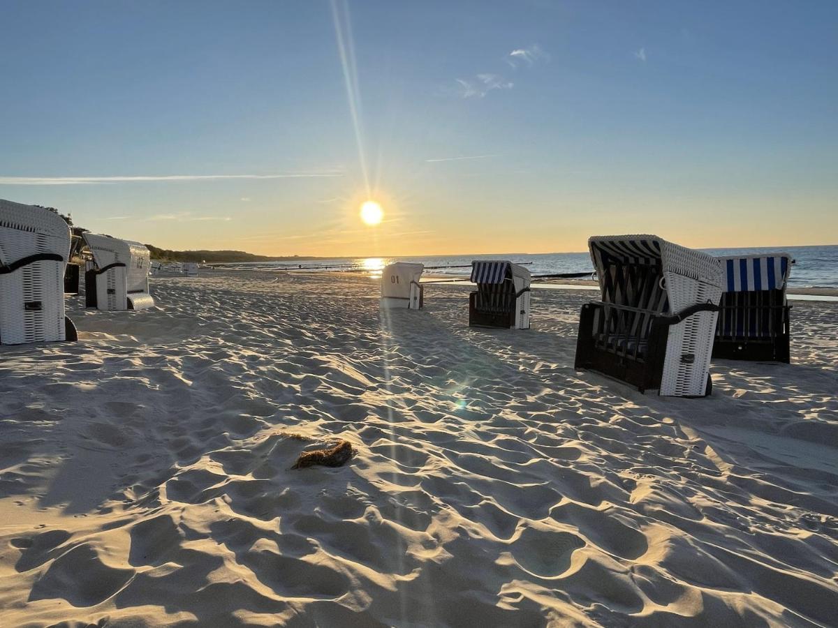 "Ab Zum Strand" Ferienwohnung Mit Balkon Zempin Esterno foto