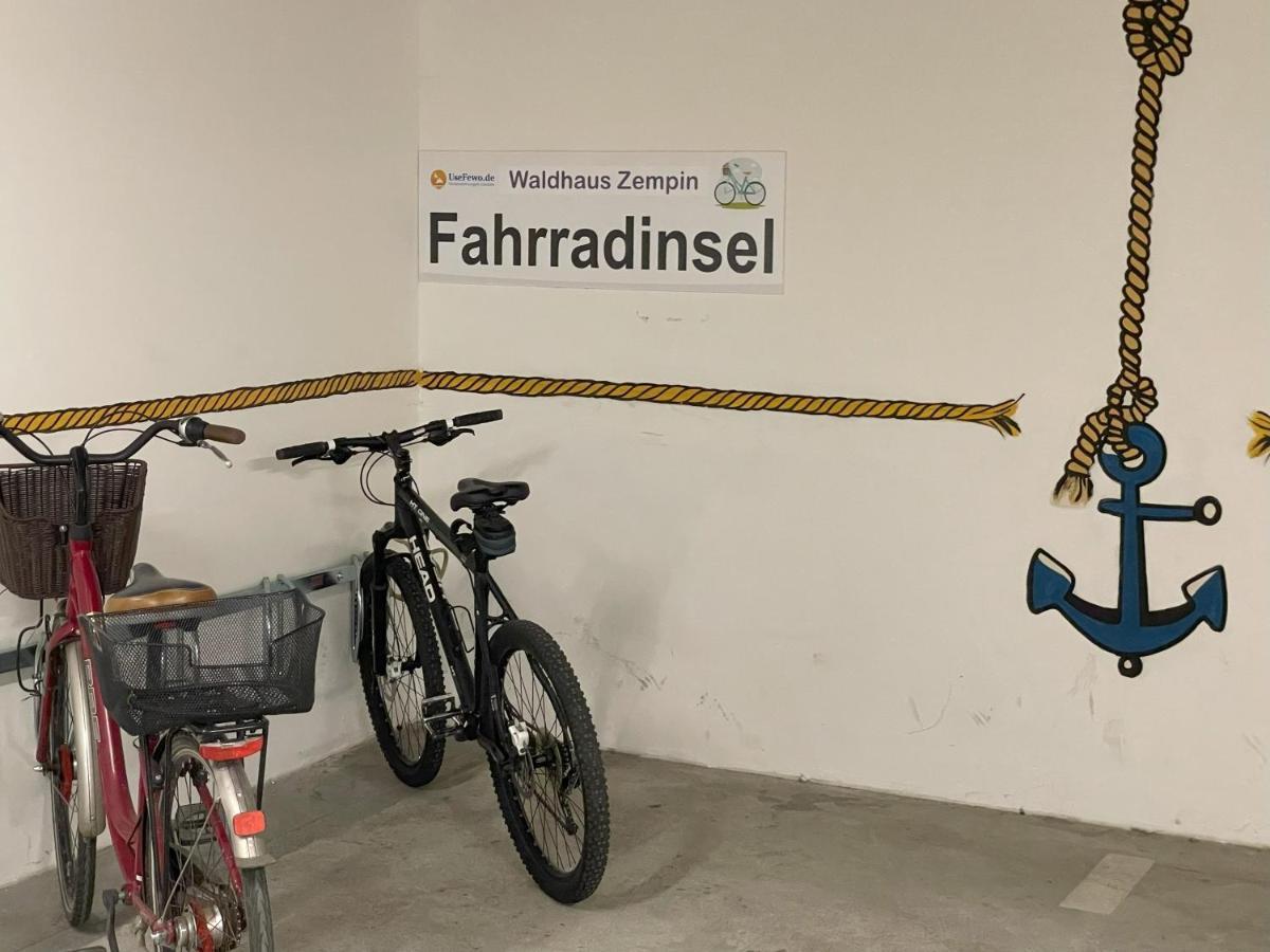 "Ab Zum Strand" Ferienwohnung Mit Balkon Zempin Esterno foto