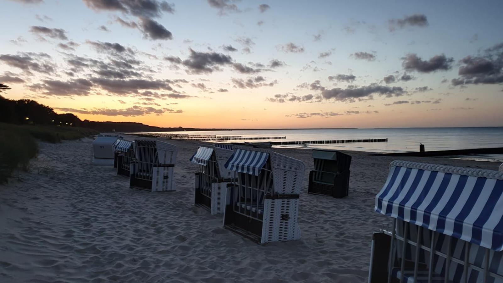 "Ab Zum Strand" Ferienwohnung Mit Balkon Zempin Esterno foto