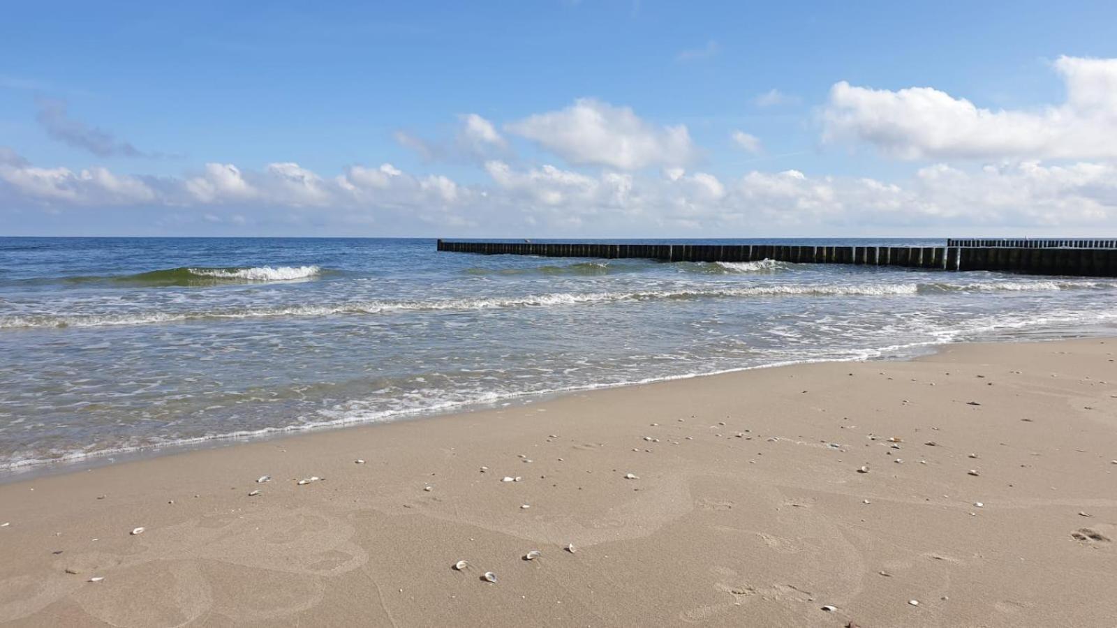 "Ab Zum Strand" Ferienwohnung Mit Balkon Zempin Esterno foto