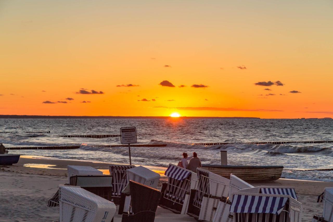 "Ab Zum Strand" Ferienwohnung Mit Balkon Zempin Esterno foto