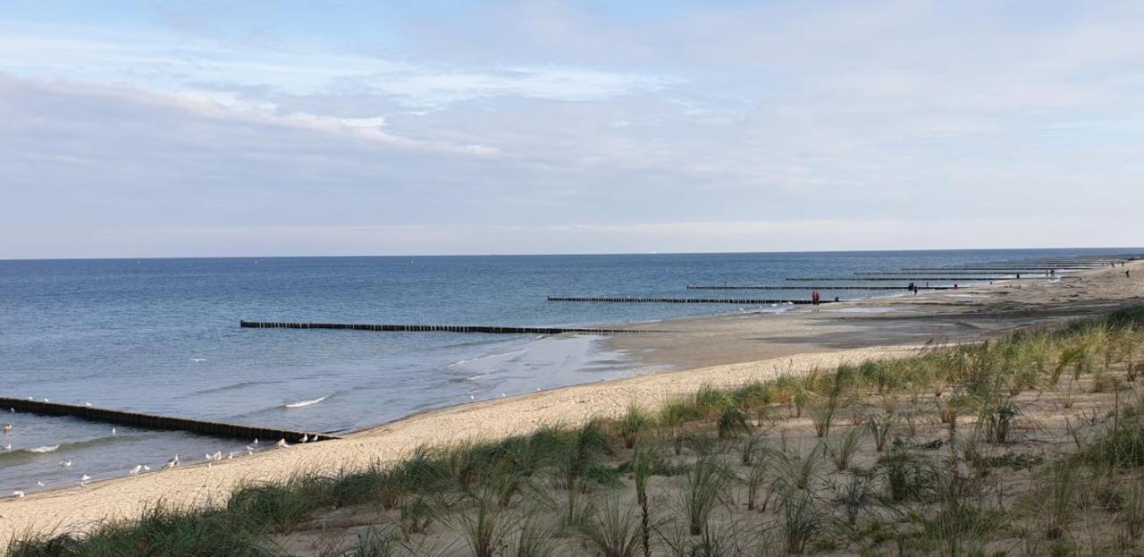 "Ab Zum Strand" Ferienwohnung Mit Balkon Zempin Esterno foto